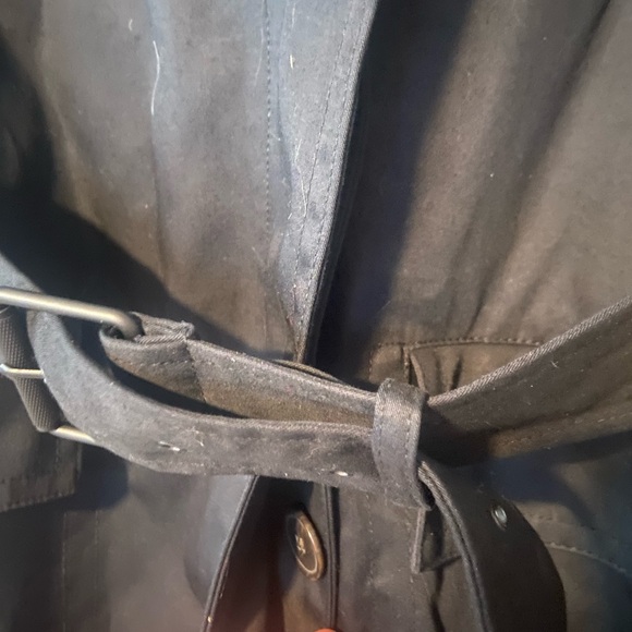 Banana Republic Black trench - Picture 5 of 5